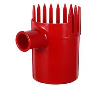 JOINPAYA Recolector de Frutas Plástico Rojo para Cosecha de Arándanos y Dátiles Herramienta Ergonómica para Jardín Recogedor de Frutos Ahorra Esfuerzo 1 Unidad