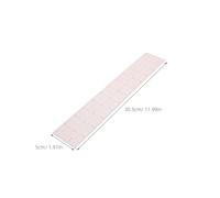 JOINPAYA Regla Flexible Suave de 30 CM para Diseño y Patronaje de Moda Regla Recta Transparente de PVC para Costura Patchwork y Manualidades Juego de 10 Unidades para Confección Precisa