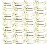 JOINPAYA Resortes De Válvula De Trompeta De Metal 25,2 Mm 20 Piezas Accesorios De Reparación Para Instrumentos De Latón Compatibles Trompeta y Corneta Repuestos Duraderos