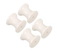 JOINPAYA Rodillos para Remolques de Barcos 4 Piezas Rodillos de Plástico Resistentes Corrosión Accesorios para Ruedas de Repuesto Marinas Soporte de Quilla para Embarcaciones Movilidad