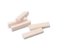 JOINPAYA Saddle Nut De Hueso De Búfalo Para Guitarras Clásicas Eléctricas y Acústicas Mandolinas Banjo y Ukulele Material De Hueso De Vacuno