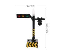 JOINPAYA Semáforo de Juguete: Simulación de semáforo para niños con Sonido y Efectos de Accesorio Educativo para el Aprendizaje temprano y la interacción Entre Padres e Hijos.