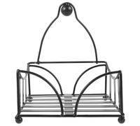 JOINPAYA Servilletero de Hierro Rústico Elegante para Cocina y Restaurantes, Dispensador de Servilletas Negro, Solución Organizada y Conveniente para Mesa