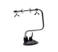 JOINPAYA Sistema De Enrollador De Línea De Pesca con Ventosa Fuerte para Pesca Surfcasting Compacto y Portátil con Resorte y Soporte Giratorio para Evitar Torceduras Accesorio Práctico Carp