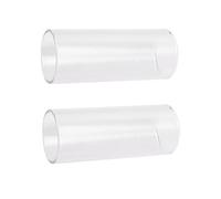 JOINPAYA Slide De Guitarra De Vidrio Cuello De Botella Medio, Pack 2 Piezas, Slide De Guitarra Estándar Cristal Para Entonación y Armónicos, Accesorio Para Guitarristas Profesionales