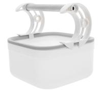 JOINPAYA Soporte de Mesa para Entrenamiento de Pájaros con Cubeta Plataforma para Pericos Ninfas y Agapornis Accesorio para Jaula para Hábitos Higiénicos