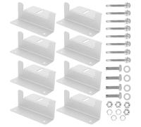 JOINPAYA Soporte de Montaje para Panel Solar de Aluminio Resistente con Kit para Instalación Exterior Jardín Soporta Paneles Pesados Fácil de Ajustar y Transportar para Energías Renovables