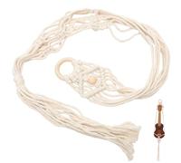 JOINPAYA Soporte De Pared Guitarra Colgador Macramé Ukelele Mano Fácil Instalar