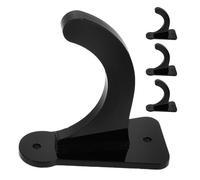 JOINPAYA Soporte de Pared para Bate de Béisbol Negro 4 Piezas Organizador Resistente para Almacenamiento y Exhibición de Bates de Béisbol y Sóftbol en Garaje Sala de Deportes o Tienda