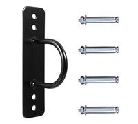 JOINPAYA Soporte de Pared y Techo para Fijación de Equipos de Fitness Gancho Resistente con Anclajes y Tornillos Montaje Seguro para Cuerdas de Batalla Hamacas y Columpios Material