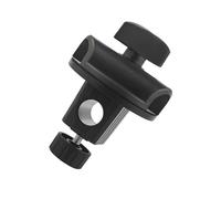 JOINPAYA Soporte Giratorio para Micrófono Clip Ajustable, Brazo de Abs y Hierro, Prevención de Óxido, Adecuado para Discursos y Ensayos de Banda