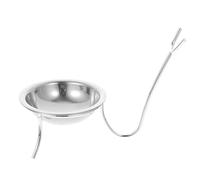 JOINPAYA Soporte para Cucharas de Sopa de Acero Inoxidable Multifuncional, Resistente y Desmontable, Adecuado para Organizar Utensilios Plato de Salsa