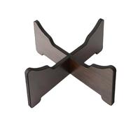 JOINPAYA Soporte para Handpan de Acero Estructura de Madera en Acabado Roble, Compatible Tambores de Lengüeta de 10 Pulgadas, Expositor Portátil para Instrumentos de Percusión