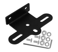 JOINPAYA Soporte para Reflector Trasero Bicicleta de Montaña Forma L, Accesorio para Portabultos Trasero, Kit de Montaje Incluido para Señal de Advertencia Segura