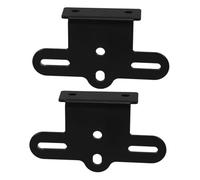 JOINPAYA Soporte Plegable de Aleación de Aluminio para Reflector Trasero de Bicicleta de Montaña Clip Fijador Resistente Intemperie Compatible Portaequipajes Traseros Paquete de 2