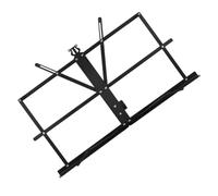JOINPAYA Soporte Plegable Para Partituras Adjustable y Ligero Para Estudio Conciertos y Casa Color Negro