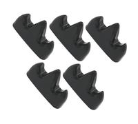 JOINPAYA Soporte Resistente Piezas 5 Baquetas Plástico Mazo para Negro de Almacenamiento Conveniente y No se Deforma, Adecuado para Percusión y Meditación