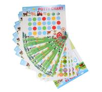 JOINPAYA Tabla De Entrenamiento Para Ir Al Baño Para Pequeños Con Pegatinas Reutilizables Dormitorio Desarrollo De Hábitos De Higiene