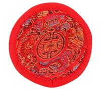 JOINPAYA Tapete Para Cuencos Cantores Almohadilla Para Cuenco De Meditación Cojín Para Tibetano De Nepal Sonido De Buda Cosido Mano Para Uso Templo o Ritual De Oración