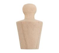 JOINPAYA Tapón de corcho de vino, tapón para barril de vino, madera beige, forma cónica, microoxigenación, conservación del sabor, para almacenamiento prolongado en despensas
