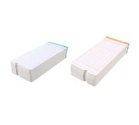 JOINPAYA Tarjetas de Asistencia para Control Horario Empleados 200 Hojas de Tarjetas Registradoras Desplazamiento Tamaño Estándar Material Plástico Resistente para Oficina Fábrica y