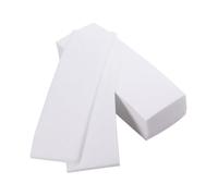 JOINPAYA Tiras Depilatorias Faciales y Corporales, Papel Depilatorio No Tejido Grueso, 100 Unidades para Depilación Cera Profesional, Suaves, Flexibles y Resistentes para Uso en