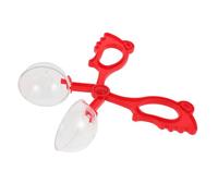 JOINPAYA Trampa para Insectos Pinzas Cazador De Arañas y Liberación Kit De Cultivo De Juego De Jaula De Lengua para Cazador De Lagartos Buen Motor Rojo Abs