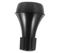 JOINPAYA trompeta muda trompeta recta trompeta sorda recta bocina - Accesorio de latón - Accesorio conveniente suministros de trompeta reemplazo de sordina de trompeta abdominales Black