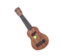 JOINPAYA Ukelele Mini Para Niños, Juguete De Instrumento Musical De Cuatro Cuerdas, 39 Cm, Color Café, Adecuado Para Educación Temprana y Desarrollo Del Talento Musical
