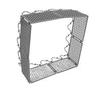 JOINPAYA Valla Militar De Plástico para Granero Accesorios para Casas De Muñecas Miniatura Cerca De Simulación para Decoración De Escenas Modelo De Cerca Pequeña para Temático Decorativa Pa