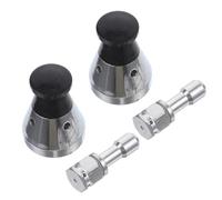 JOINPAYA Válvula Limitadora de Presión para 50kpa, Kit 4 Piezas con Válvulas de Escape Seguridad, Accesorio Resistente para Cocina Eléctrica y Control de Vapor Seguro