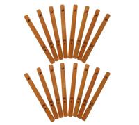 JOINPAYA Varillas de Bambú para Adivinación 16 Pcs, Palos Tradicionales Chinos Fortuna, Accesorios Místicos para Templo y Ritual, Palitos Vintage para Adivinar la Suerte