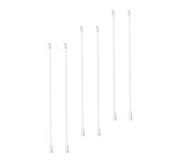 JOINPAYA Varita ciega Varilla para tirar de persianas de plástico blanco 12 pulgadas 6 piezas para persianas venecianas y accesorios de cortinas verticales