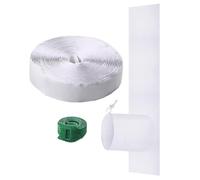Joint Porte Coulissante Polyester (25-232cm) - Kit Étanchéité Climatiseur Mobile - Adapté Tuyau 15cm - Installation Sans Perçage - Isolation Thermique Maison