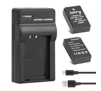 Joiry 2X EN-EL20 EN-EL20a batería y Cargador para Nikon Coolpix P1000, P950, 1 AW1, 1 J1, 1 J2, 1 J3, 1 S1, 1 V3, DL24-500, Coolpix A cámaras, 1300mAh