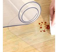 JOJAN Alfombrilla para Silla De Oficina, Protector Suelo Silla Ruedas Transparente PVC, Antideslizante Protector Suelo 40x60 Cm, Alfombrilla Antiarañazos, 2mm (Size : 16x24in/40x60cm)
