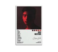 Joji - Póster con diseño de néctar y portada de álbum de néctar, póster de música de rapero firmado, decoración de dormitorio, lienzo impreso, arte de pared, habitación de adolescentes y niñas, 30 x