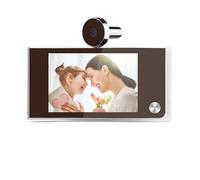 JOJIDE Doorbell Camera, Timbre de Puerta con Mirilla de 3,5 Pulgadas, cámara Digital for Puerta, LCD de 120°, 2 Millones de píxeles HD