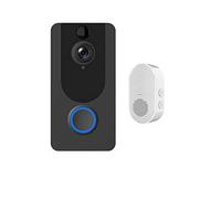 JOJIDE Doorbell Camera, Timbre de Puerta inalámbrico Cámara 1080P Timbre de Seguridad Inteligente Opción de intercomunicación Casa Bell