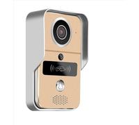 JOJIDE Doorbell Camera, Timbre De Vídeo Inteligente, Timbre De Intercomunicador De Vídeo For El Hogar, Timbre Inalámbrico, Desbloqueo De Vídeo De Vigilancia Remota(Metallic)