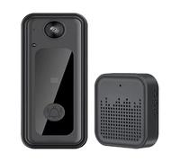 JOJIDE Doorbell Camera, Timbre inalámbrico WiFi Resistente al Agua con videoportero HD y cámara for casa Inteligente.(Set B)