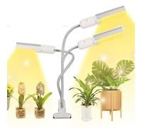 JOJIDE Grow Light, Lámpara LED de cultivo con función de temporizador, 5 V, USB, espectro completo, for interior, for plantas, macetas, verduras y flores, regulable