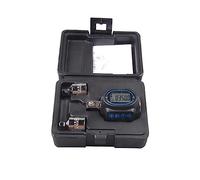 JOJIDE Llave Dinamometrica Digital, Interfaz de cuarteto de pantalla giratoria con cabezal adaptador de medidor de par de pantalla Digital electrónica de alta precisión