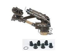 JOJIDE Pistola rociadora, 2 "Agricultura Riego Grande Pistola De Lluvia Cubierta Largo Alcance 360 Gear Drive Irrigación Nombre:(NS30)
