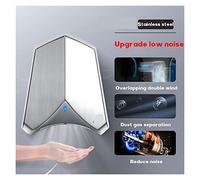 JOJIDE Secador de Manos de Chorro automático, inducción, Sensor infrarrojo Caliente y frío, Filtro HEPA, secador de Manos de Alta Potencia, baño, Hotel(Sus)