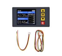 JOJIDE TS457 Voltage Internal Resistance Tester AC 4-Wire Kelvin Method Voltage Meter Internal Resistance Test Device 18650 Dry Battery(Blauw)
