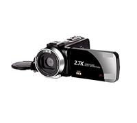 JOJIDE Videocamara, 16X Zoom videocámara portátil Uso doméstico 1080P Digital Vlog Video Recorder cámaras al Aire Libre for fotografía Blogger Webcam(No SD Card,Blauw)