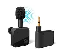 JOJIDE Videocamara, Micrófono lavalier inalámbrico Compatible con reducción de Ruido de Video Ph Micrófono inalámbrico for grabación(For Camera)