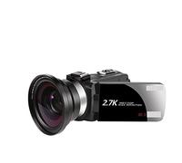 JOJIDE Videocamara, Videocámara Vlog for Exteriores de 2,7 K for fotografía, Zoom 16X, grabadora de vídeo, rotación de Pantalla táctil, Selfie, cámara Digital for Uso doméstico(No SD Card,NA-U800-LO)