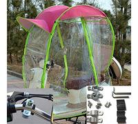 JOJMIDO Cubierta para Lluvia Parasol para Movilidad De Scooter De Motor Totalmente Cerrado, Cubierta para Parasol Universal para Motocicleta Eléctrica A Prueba De Agua, Sin Instalación De Espejo Re